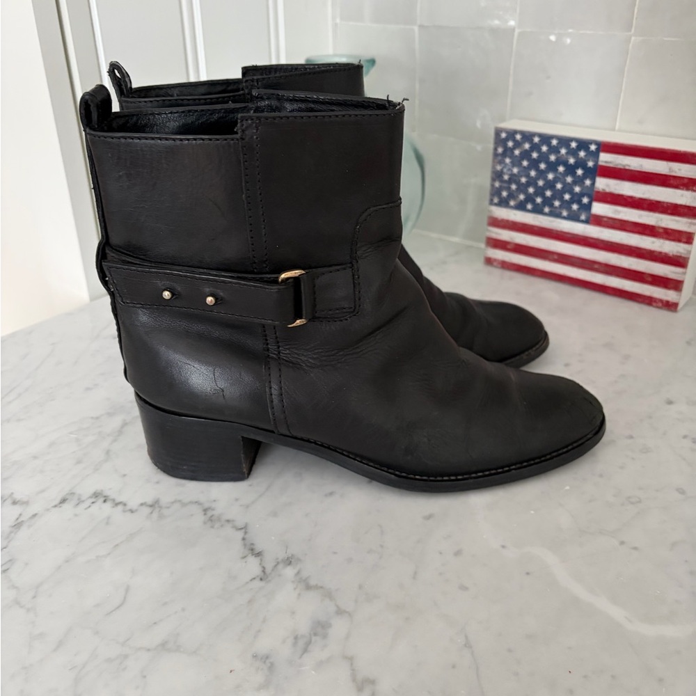 J. Crew Leather Ankle Boots